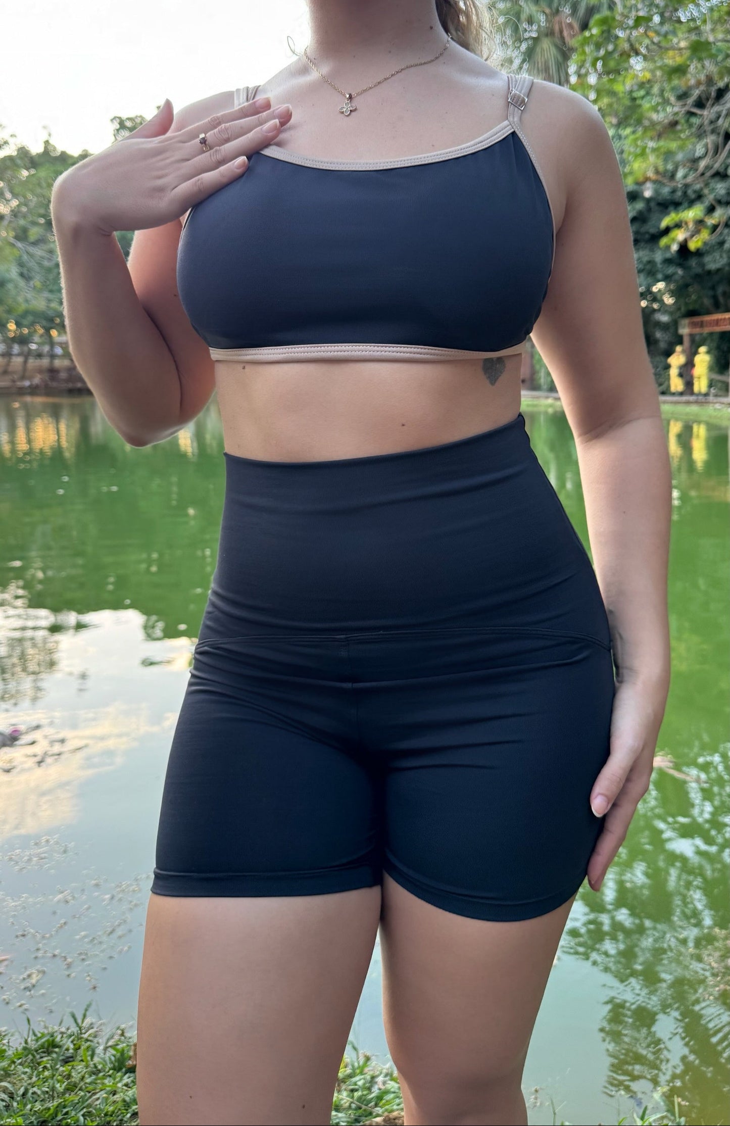 Conjunto Alça - Preto